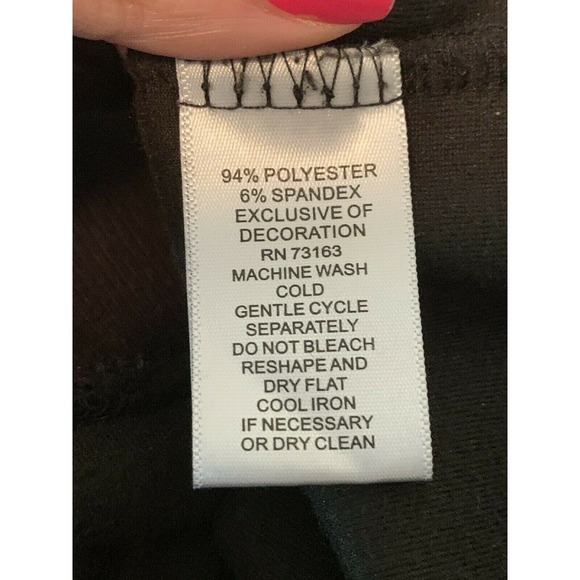 Cable & Gauge black velour long sleeves sweatshirt size Small - Picture 4 of 8